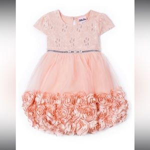 Lace Flower Party Dress for Toddler